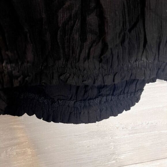 Women's Summer Cropped Off The Shoulder Tops 3/4 Flare Sleeve‎ T-Shirt Blouse - Picture 4 of 6